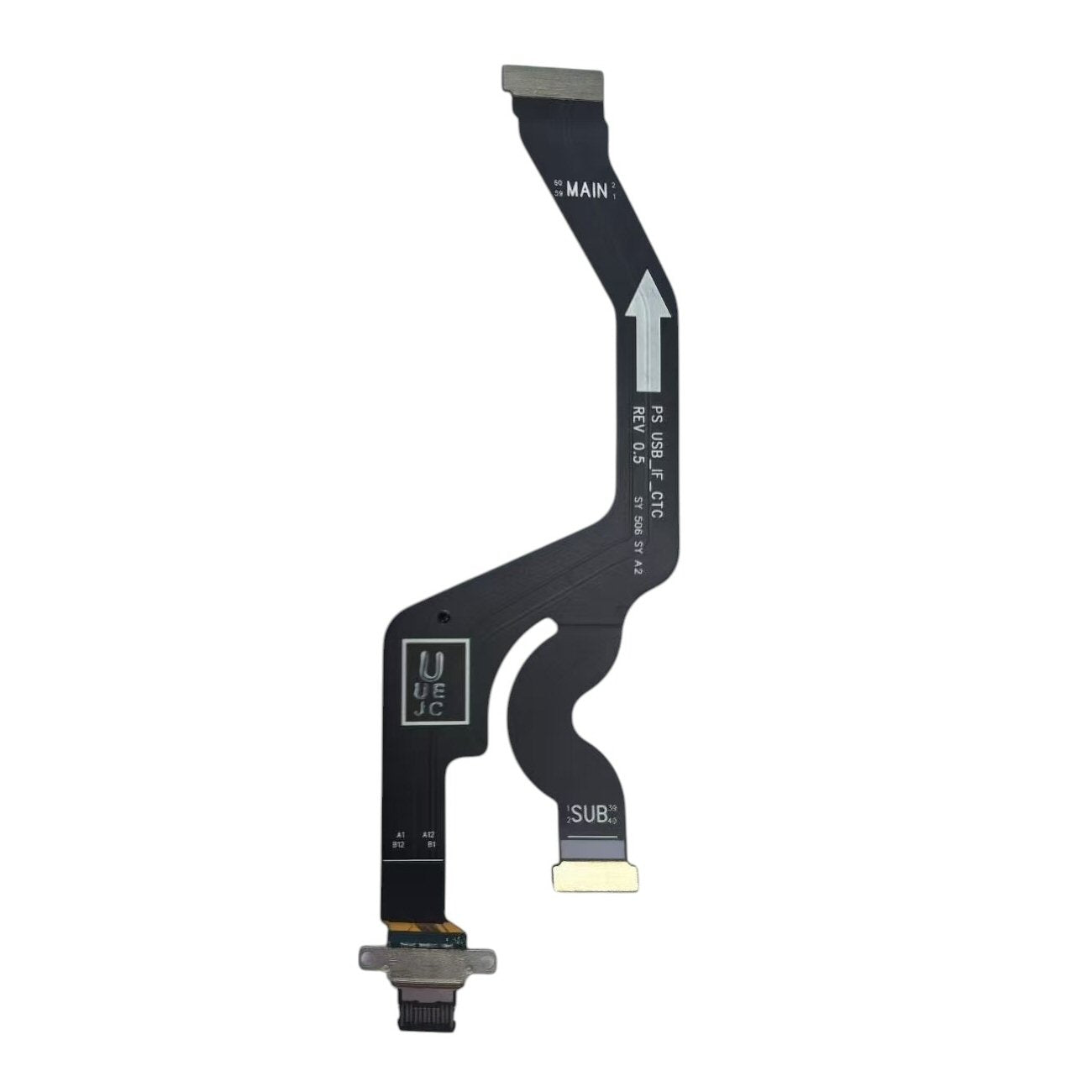 Charging Port For Samsung S25 Edge S937B USB Connector Part on Flex SUB Ribbon Charging Port FoneFunShop