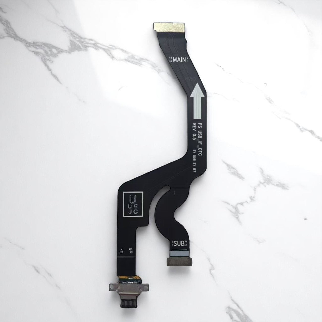 Charging Port For Samsung S25 Edge S937B USB Connector Part on Flex SUB Ribbon Charging Port FoneFunShop