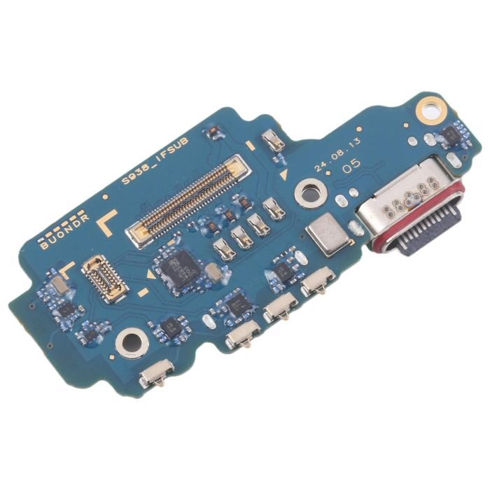 Charging Port For Samsung S25 Ultra SM-S938B Full PCB with Microphone Charging Port FoneFunShop