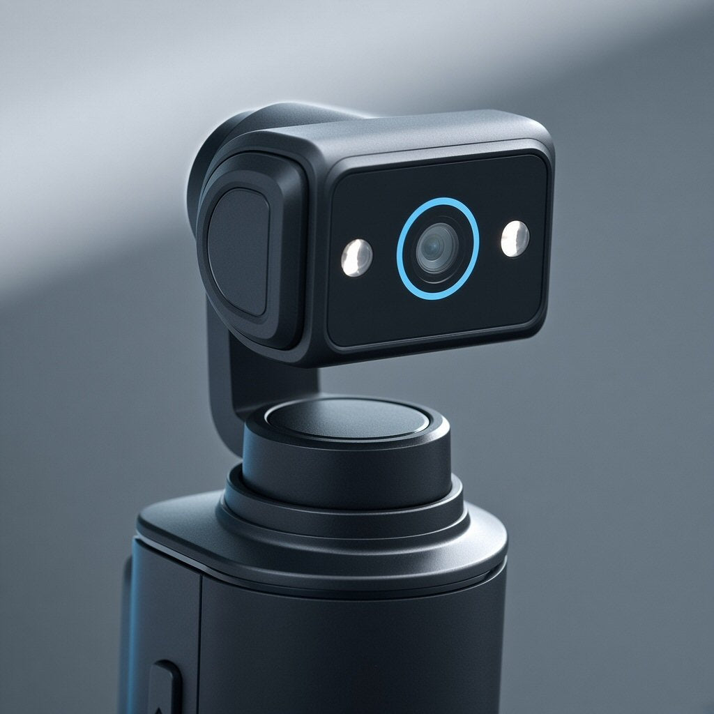 Pocket-Sized Handheld Gimbal Camera 270 Degrees Rotation with Tri-Pod Camera FoneFunShop