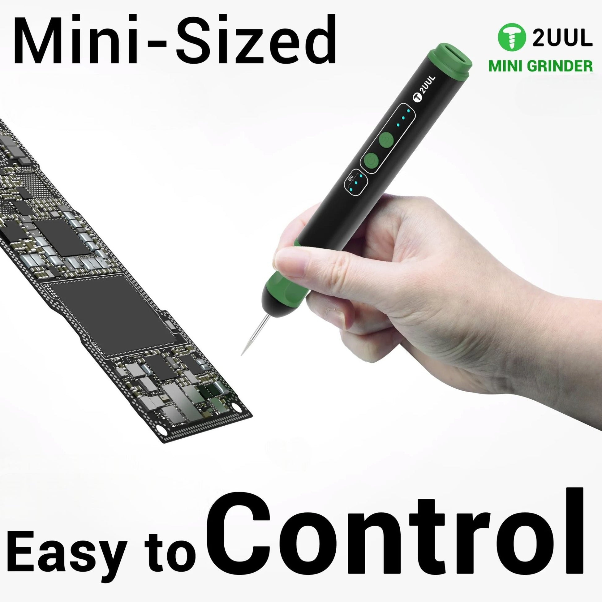 2UUL DA86 Mini Grinding Pen Rechargeable Drill For Phone Repair 2uul FoneFunShop