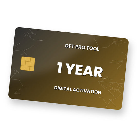DFT Pro Tool 1 Year License digital activation card