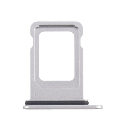Dual Sim Reader and Sim Tray for iPhone 16e Silver Sim Tray FoneFunShop