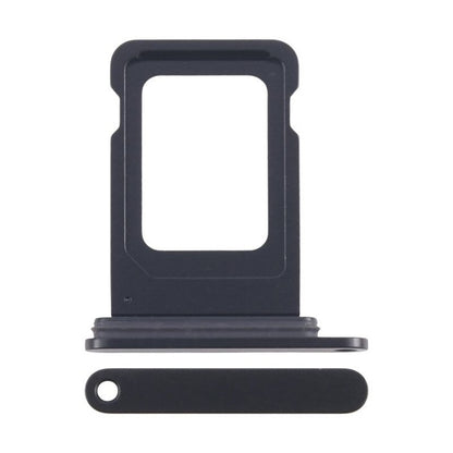 Dual Sim Tray For iPhone 16e Sim Card Holder Black Sim Tray FoneFunShop