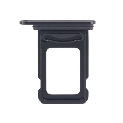 Dual Sim Tray For iPhone 16e Sim Card Holder Black Sim Tray FoneFunShop