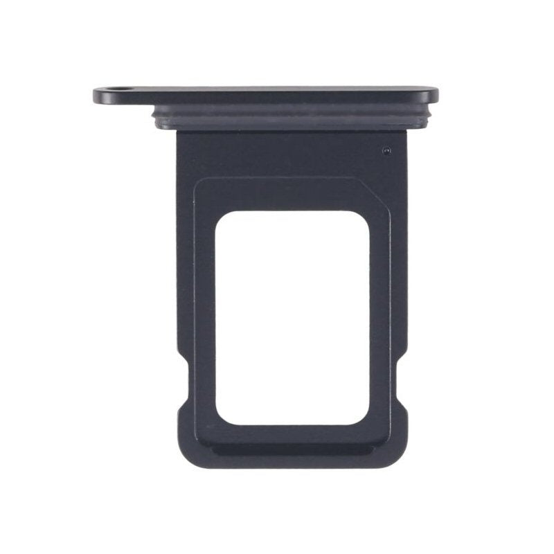 Dual Sim Tray For iPhone 16e Sim Card Holder Black Sim Tray FoneFunShop