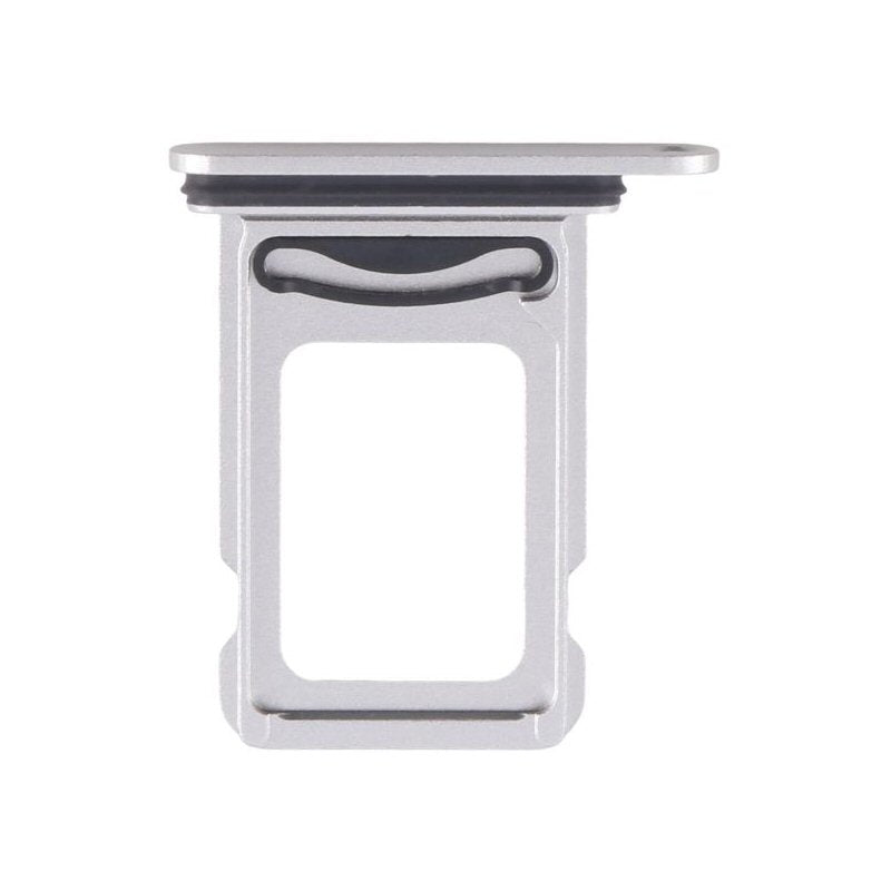 Dual Sim Tray For iPhone 16e Sim Card Holder Silver Sim Tray FoneFunShop