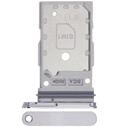Dual SIM Card Tray for Samsung Galaxy S25 / S25 Plus in Silver Shadow Sim Tray FoneFunShop