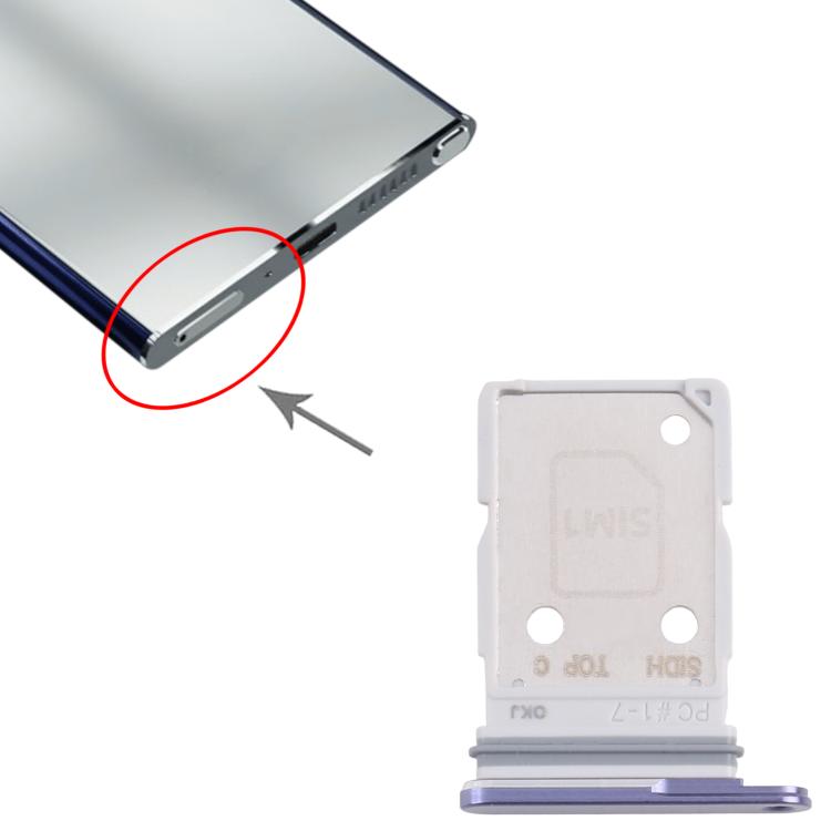 Dual SIM Card Tray for Samsung Galaxy S26 Ultra in Cobalt Violet Sim Tray FoneFunShop