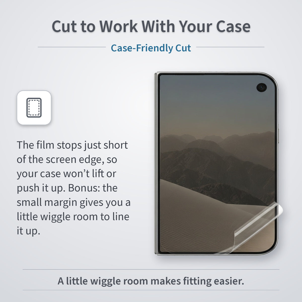 Privacy Hydrogel Screen Protector For iPhone Duo Front Outer Screen Screen Protector FoneFunShop