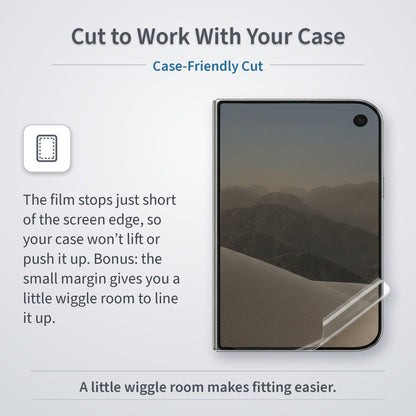 Privacy Hydrogel Screen Protector For iPhone Duo Front Outer Screen Screen Protector FoneFunShop