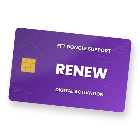 EFT Dongle Support Renew digital activation card