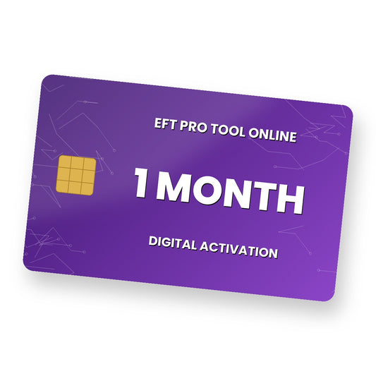 EFT Pro Tool 1 Months Online Account (No dongle Required) digital activation card