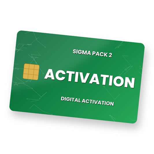Sigma Pack 2 Activation digital activation card