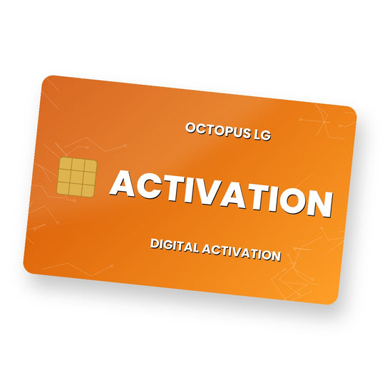 Octopus LG Activation For Octopus Box digital activation card