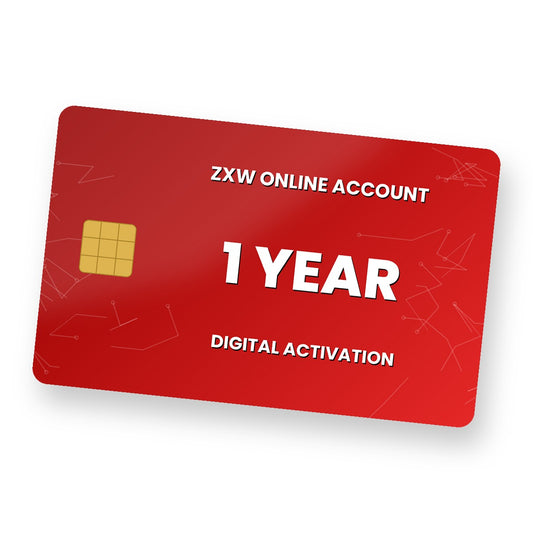 ZXW 1 Year Activation Code No Dongle Required digital activation card