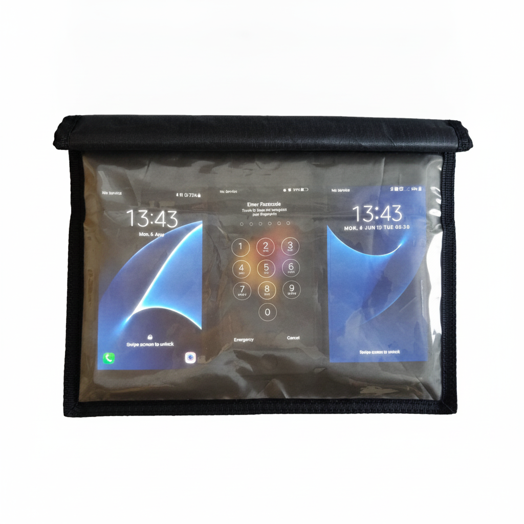 Faraday Bag Signal Blocker For Mobile Phone Shield With Window Large VKF3 Faraday FoneFunShop
