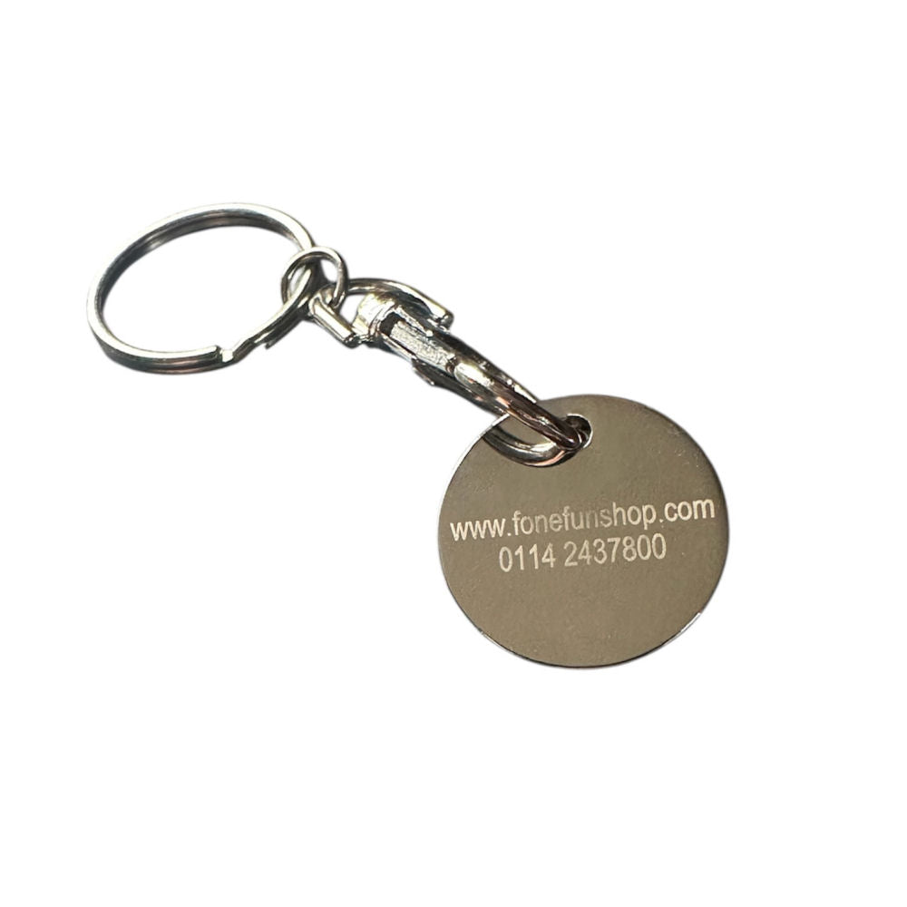 FoneFunShop Shopping Trolley Coin Coins FoneFunShop
