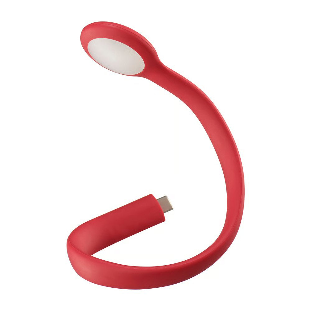 Flexable 30cm LED Usb Powered Reading Lamp Red FoneFunShop