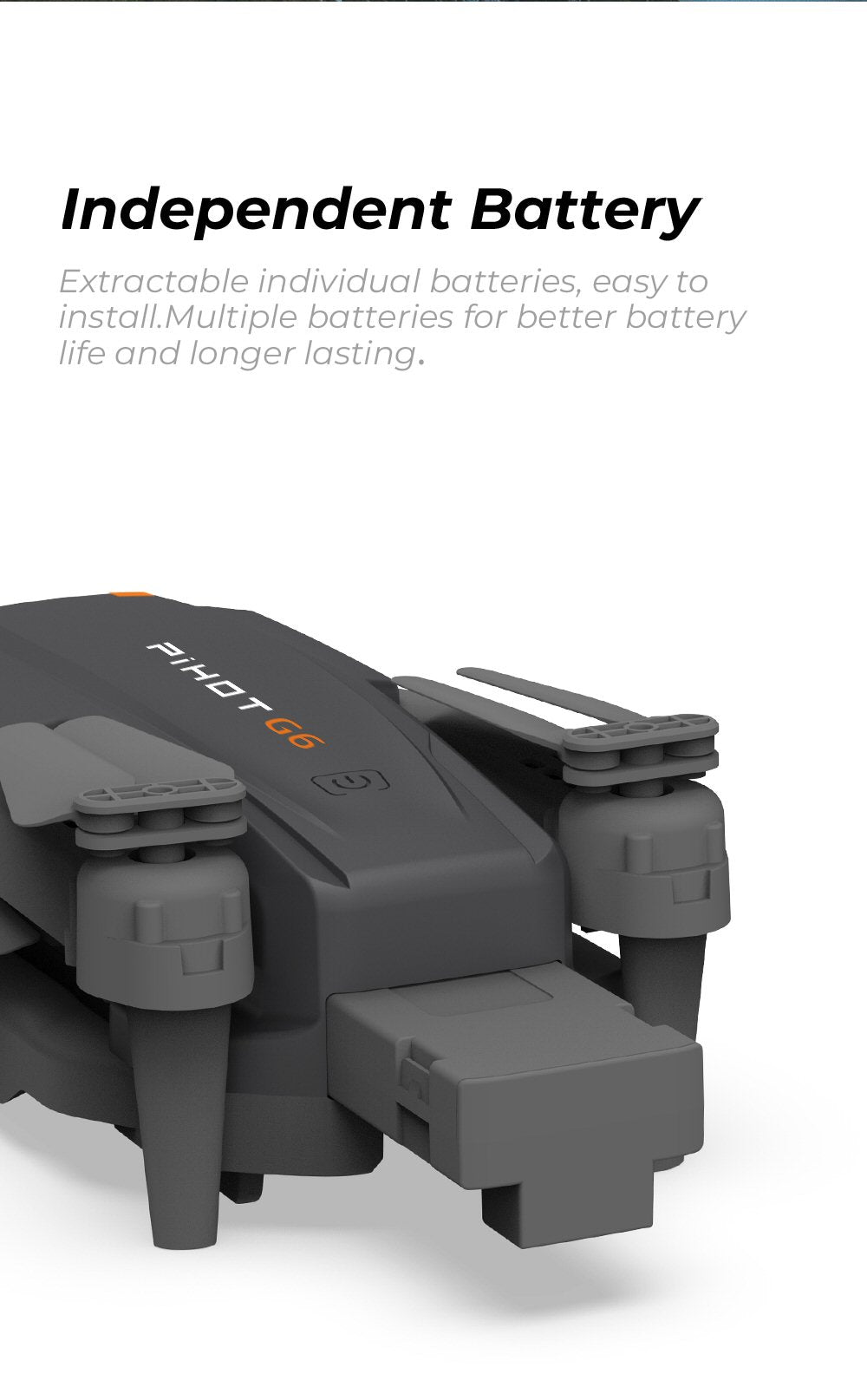 Carbon Brush Motor G6 Smart Drone Drone FoneFunShop