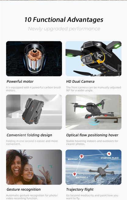 Carbon Brush Motor G6 Smart Drone Drone FoneFunShop