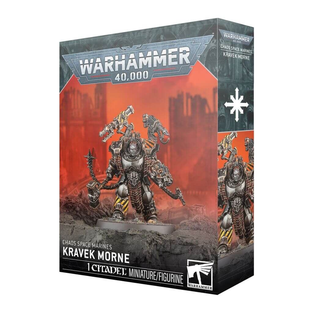 Warhammer 40,000: Chaos Space Marines: Kravek Morne (43-33) Figure Games Workshop