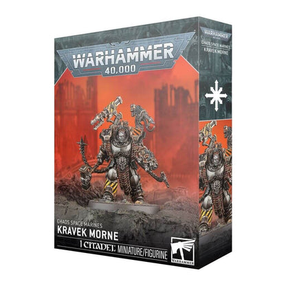 Warhammer 40,000: Chaos Space Marines: Kravek Morne (43-33) Figure Games Workshop