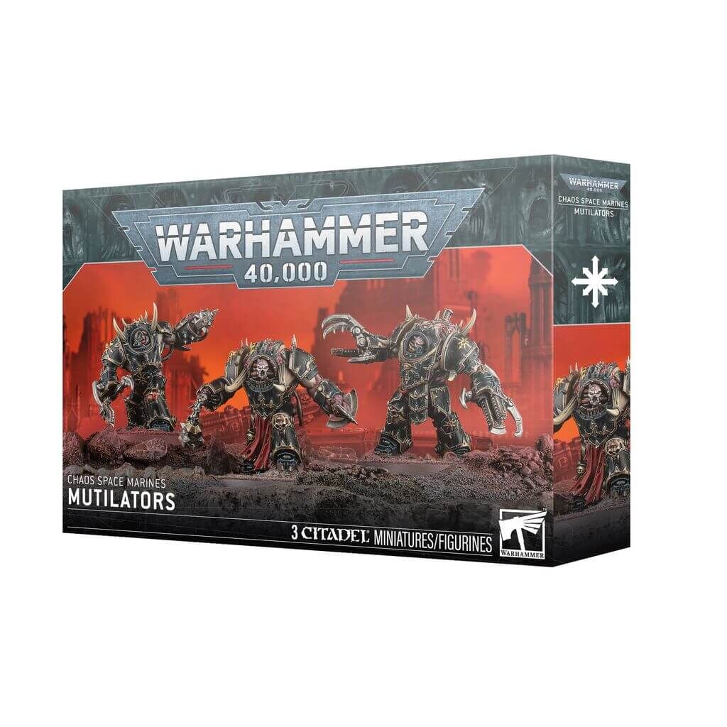 Warhammer 40,000: Chaos Space Marines: Mutilators (43-43) Figure Games Workshop