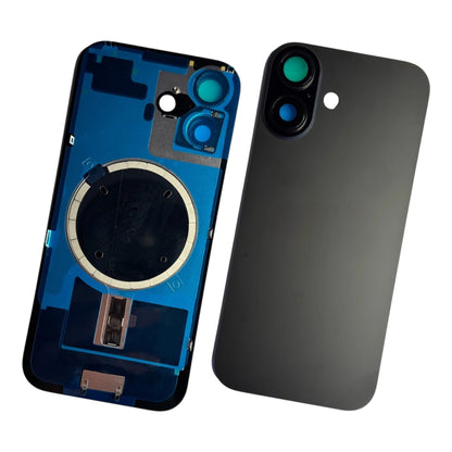 Glass Back For iPhone 17 Black Plain Without Logo Rear Glass FoneFunShop