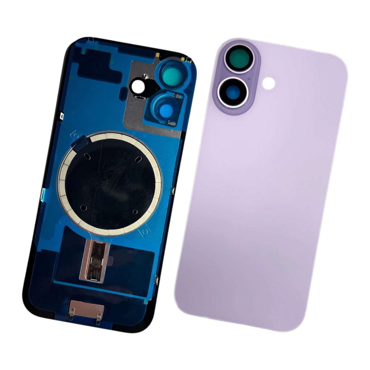 Glass Back For iPhone 17 Lavender Plain Without Logo Rear Glass FoneFunShop