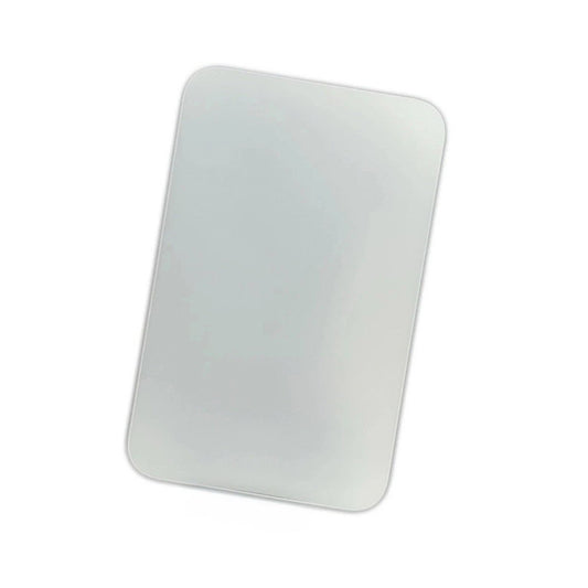 Glass Back For iPhone 17 Pro Max Silver Plain Without Logo Rear Glass FoneFunShop