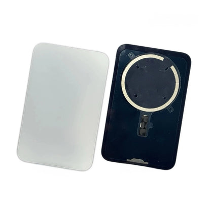 Glass Back For iPhone 17 Pro Silver Plain Without Logo
