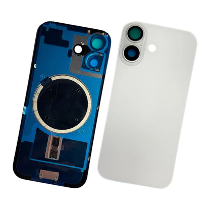 Glass Back For iPhone 17 White Plain Without Logo Rear Glass FoneFunShop