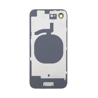 Glass Back For iPhone 16e White Plain with Camera Lens No Logo Back Glass FoneFunShop