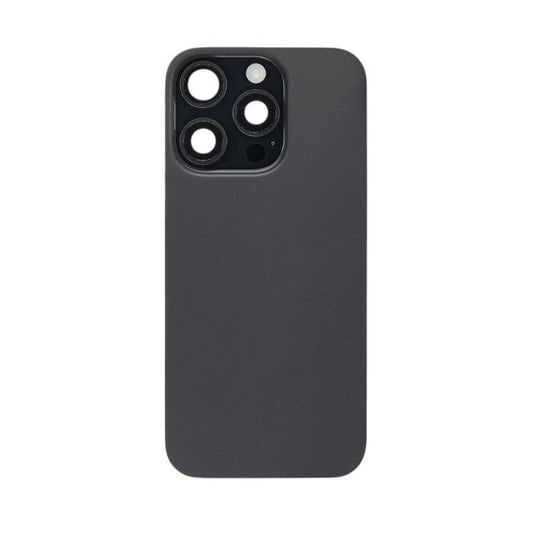 Back Glass with Camera Lens Black for iPhone 16 Pro Max - Used Pulled Grade B Back Glass FoneFunShop