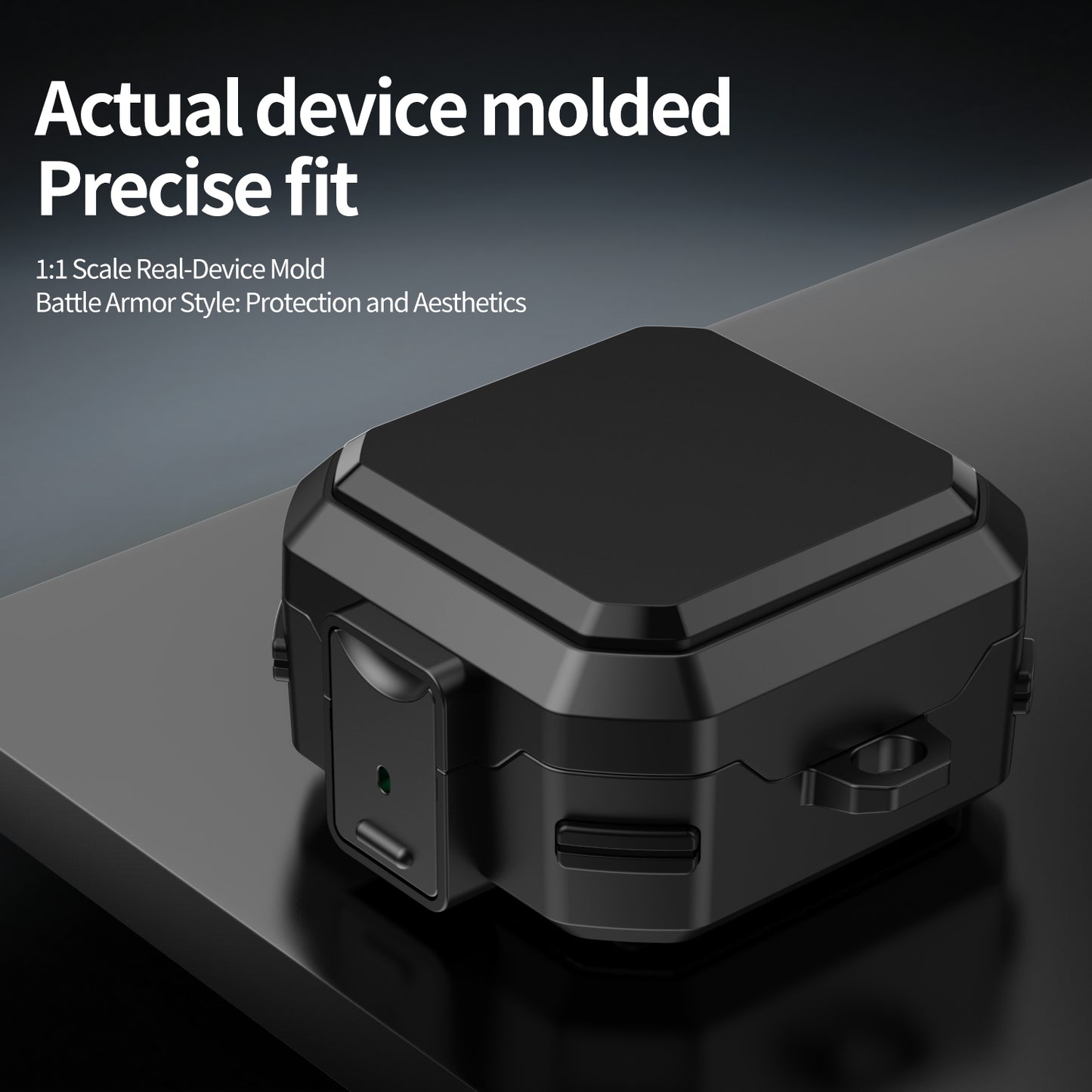 Pro Armor Rugged Case for Galaxy Buds 4 / 4 Pro - Black Case Cover FoneFunShop