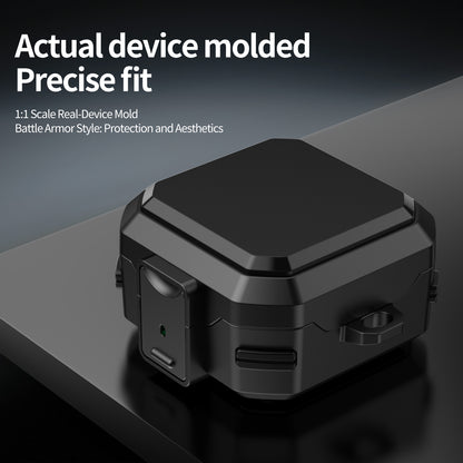 Pro Armor Rugged Case for Galaxy Buds 4 / 4 Pro - Black Case Cover FoneFunShop