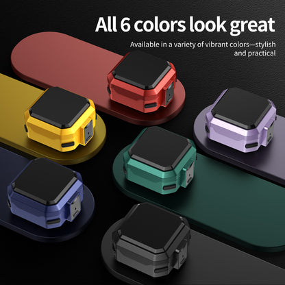 Pro Armor Rugged Case for Galaxy Buds 4 / 4 Pro - Black Case Cover FoneFunShop