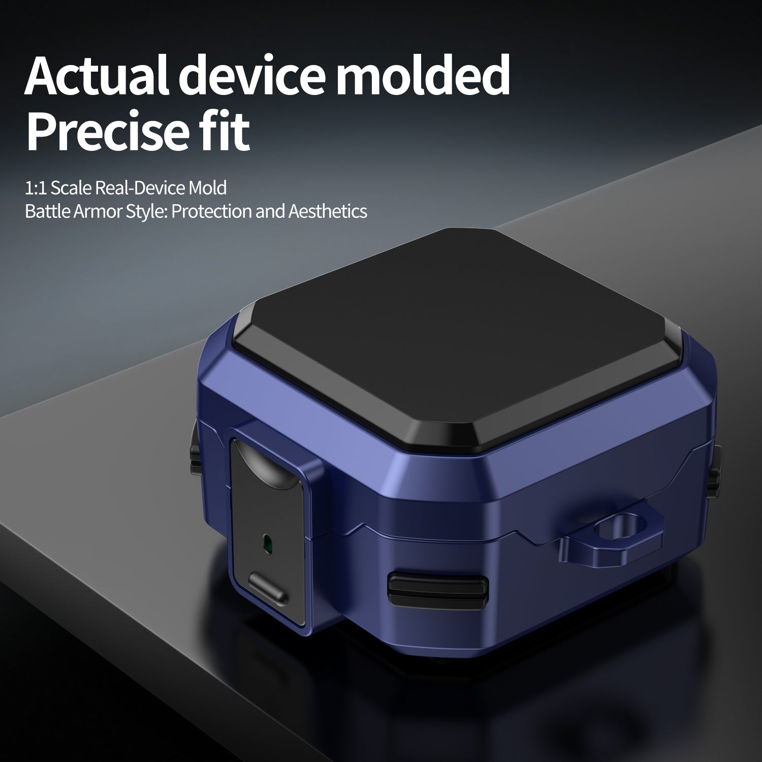 Pro Armor Rugged Case for Galaxy Buds 4 / 4 Pro - Blue Case Cover FoneFunShop