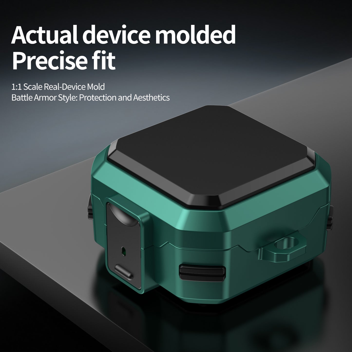 Pro Armor Rugged Case for Galaxy Buds 4 / 4 Pro - Green Case Cover FoneFunShop