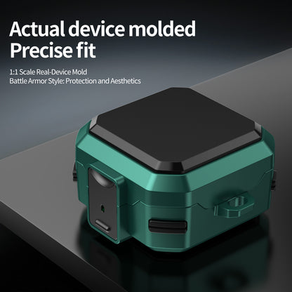 Pro Armor Rugged Case for Galaxy Buds 4 / 4 Pro - Green Case Cover FoneFunShop