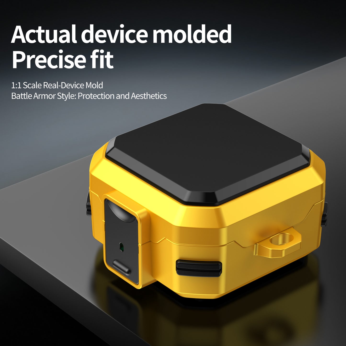 Pro Armor Rugged Case for Galaxy Buds 4 / 4 Pro - Orange Case Cover FoneFunShop
