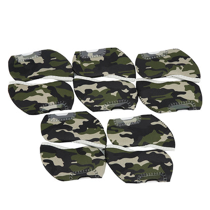Golf Club Iron Head Covers 10 Piece Set Camouflage Green Headcover Protectors Golf Accessorise FoneFunShop