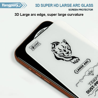 Pack of 3 9D Glass Screen Protector For iPhone 15 Plus Screen Protector FoneFunShop