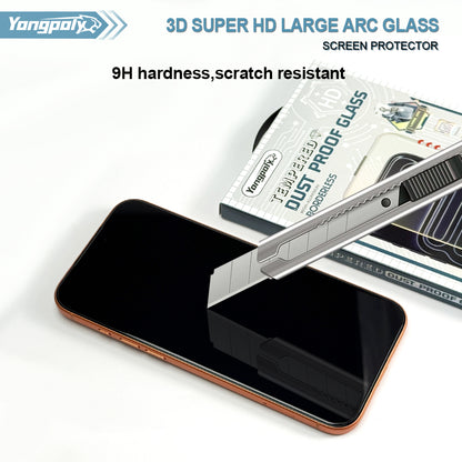 Pack of 3 9D Glass Screen Protector For iPhone 16e Screen Protector FoneFunShop