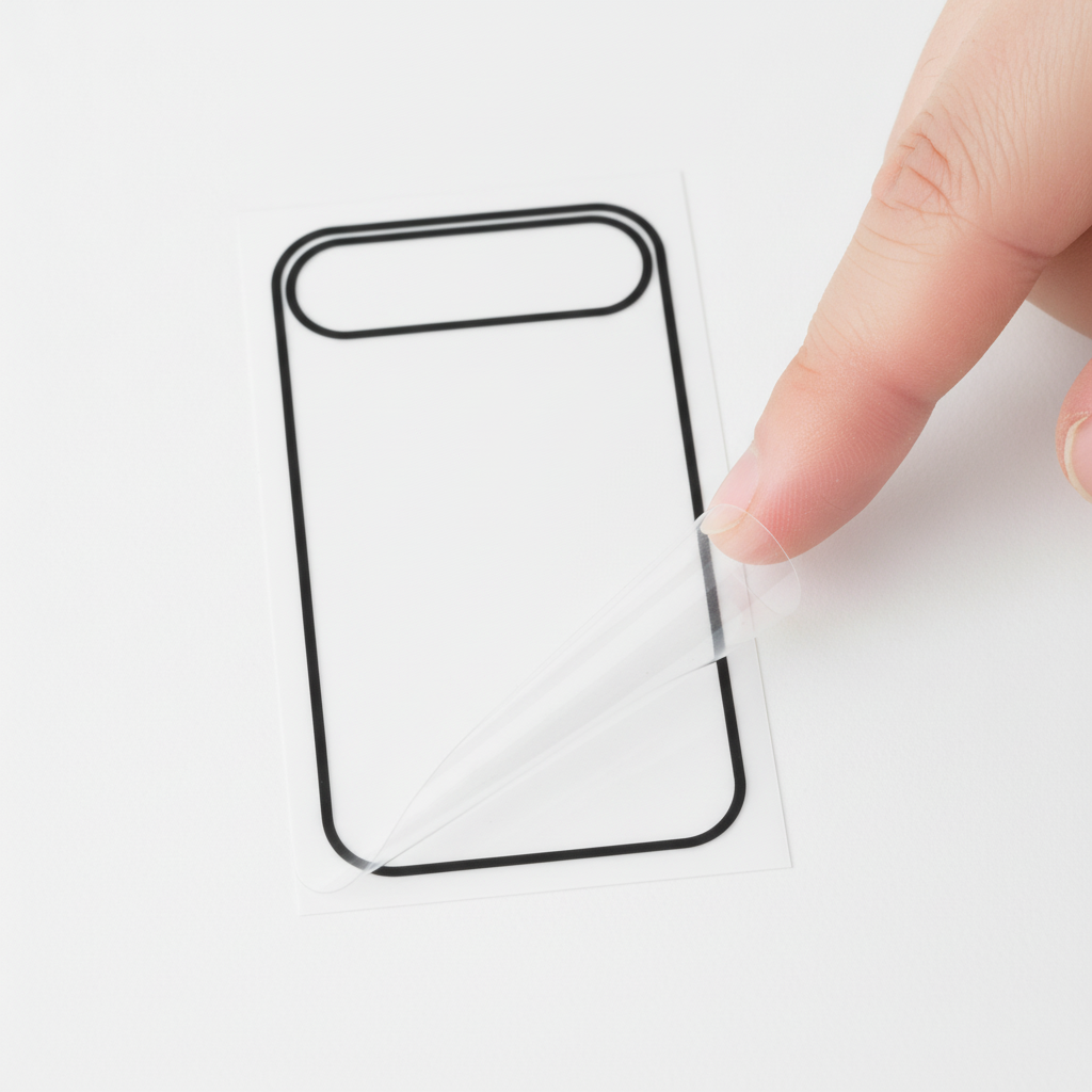 Back Cover Adhesive For Google Pixel 9 Rear Glass Bonding Strip Adhesive FoneFunShop