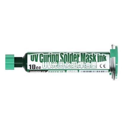 Mechanic 10ML GY UVH900 Green UV Curable Solder Mask Paint For PCB Jumper Wire Solder FoneFunShop