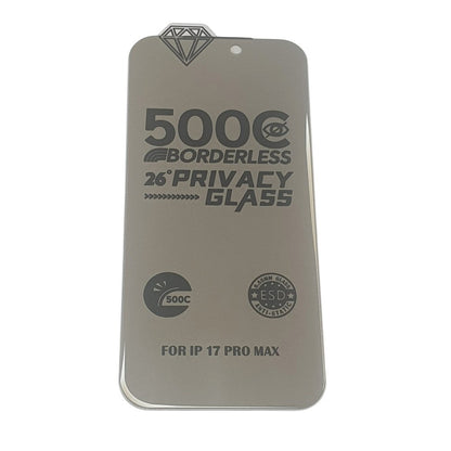 Super Glass Privacy Screen Protector For iPhone 17 Pro Max Screen Protector FoneFunShop