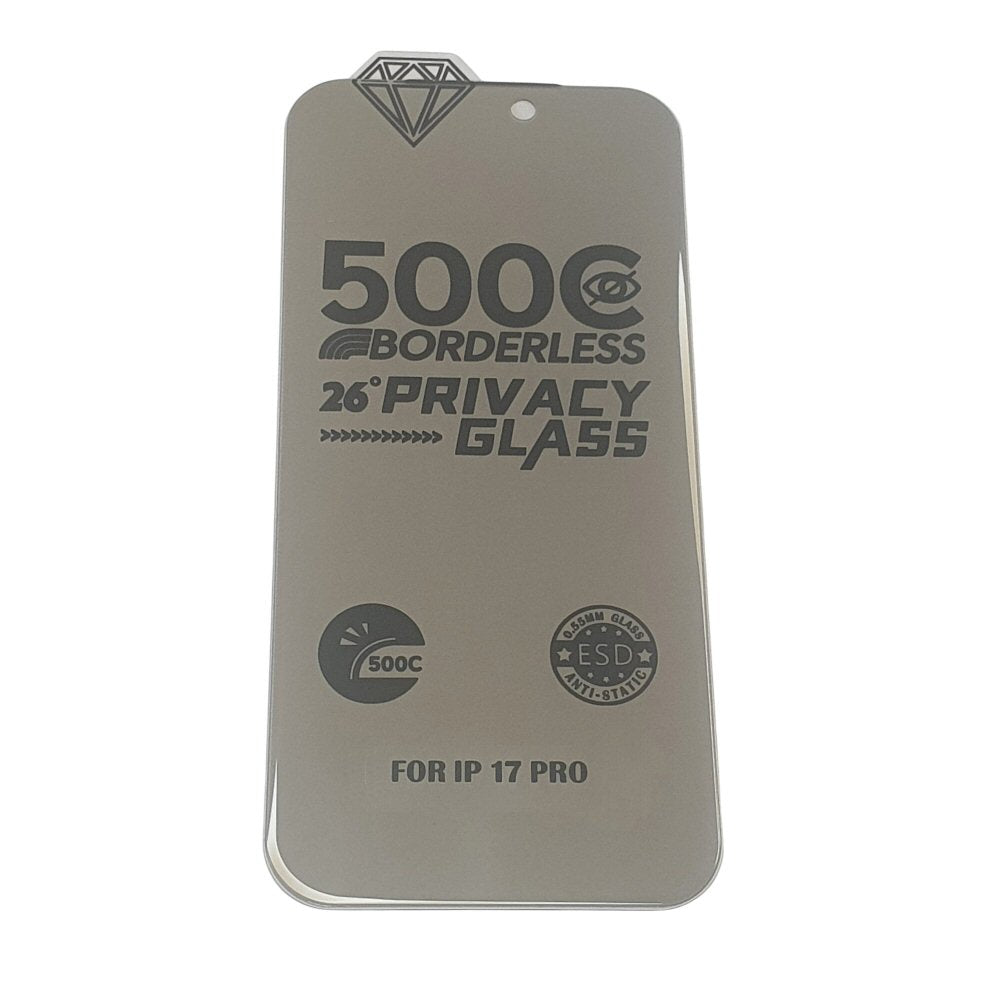Super Glass Privacy Screen Protector For iPhone 17 Pro Screen Protector FoneFunShop