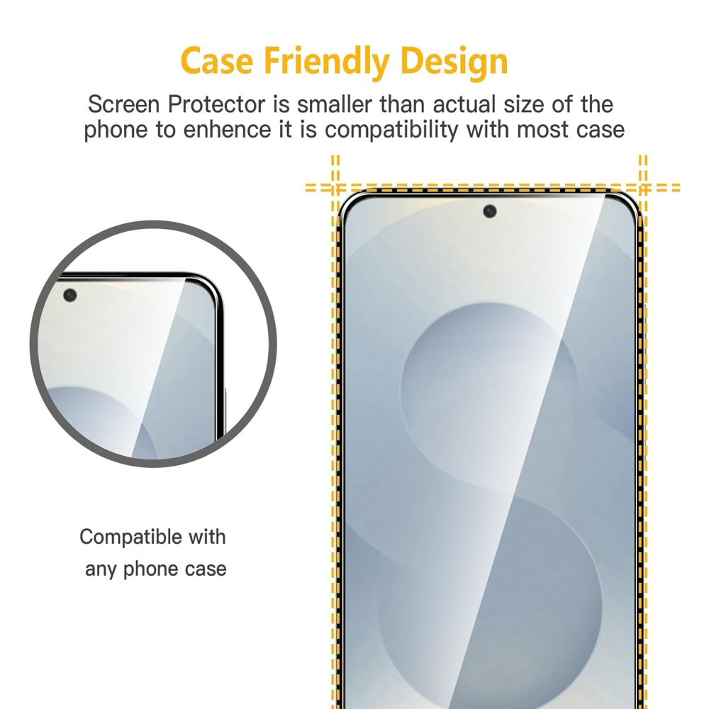 Glass Screen Protector for Samsung S25 FE Screen Protector FoneFunShop
